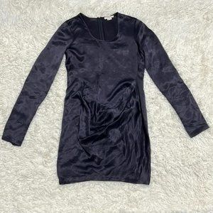 helmut lang satin dress